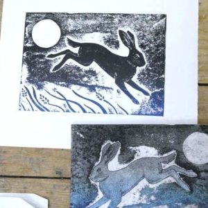 Printmaking: Relief Collagraph Techniques Without a Press
