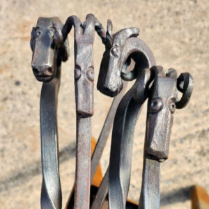 Blacksmithing - Fire + BBQ Tools with Ramshead Handles
