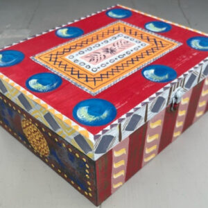 Charleston-inspired Painted Tresure Boxes