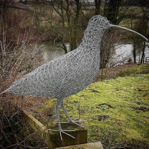 Chicken Wire Sculpture - Curlews