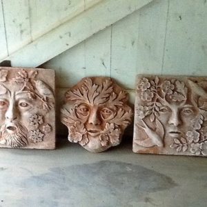 Sculpt a Green Man Wall Plaque in Clay - CANCELLED