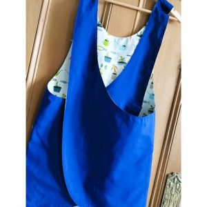 Sew a Cross-Backed Reversible Apron in a Day