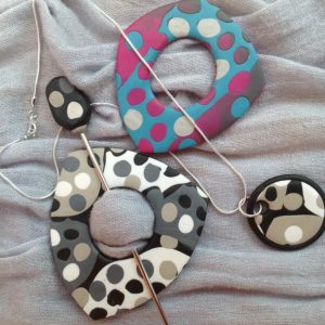 Creating in Polymer Clay - Shawl/Scarf Pin & More
