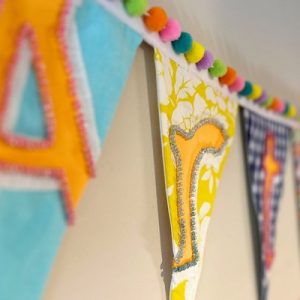 Top-Notch, Superior + Personalised Bunting