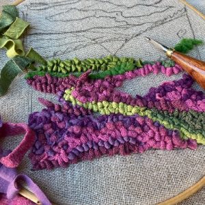 Make a Rag Rug Table Mat