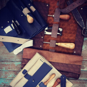 Handmade Leather Tool Roll