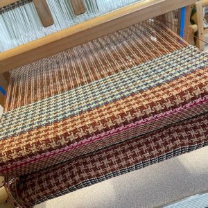 Loom Weaving - Dogtooth & 4 Shaft Pinwheel Pattern
