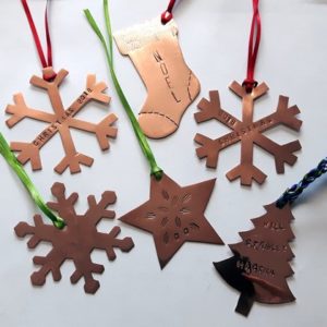 Copperwork - Design & Make Your Own Christmas Decorations - Moved from 2020