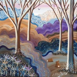Acrylic Painting - Autumn Glade