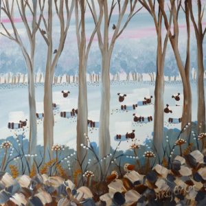 Painting with Acrylics - Cold & Frosty Landscapes
