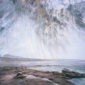 Painting Rain in Watercolour