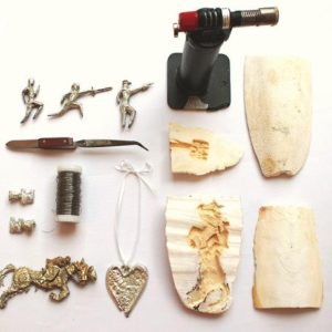 Casting in Pewter - Jewellery, Decorations or Key Rings