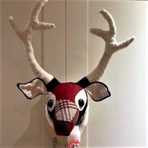 Textile Taxidermy - Fun Fabric "Trophy" Heads