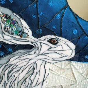 Mosaics: A Winter Snow Hare