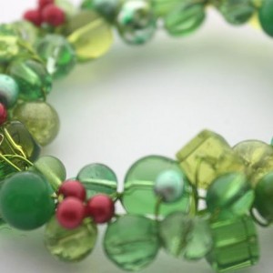 Wirework and Bead Decorations for Christmas