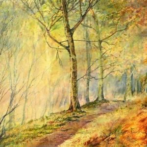 Painting Dreamy Woodlands in Watercolour