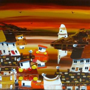 Painting with Acrylics - Sunsets & Shadows