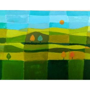 Acrylic Painting - An Approach to Abstracting a Landscape