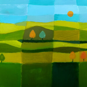 Acrylic Painting - An Approach to Abstracting a Landscape