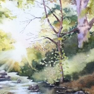 Paint a Yorkshire Beck in Watercolour
