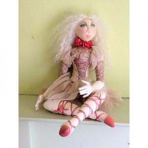 Contemporary Cloth Doll Making - A Delicate Jointed Doll