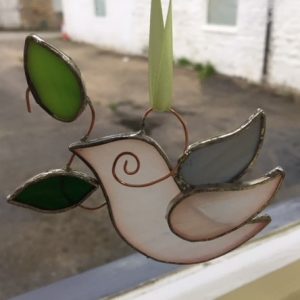 Christmas Decorations - Stained Glass + Copper Foil