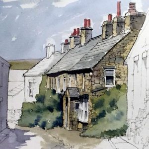 An Introduction to Techniques for Line + Wash