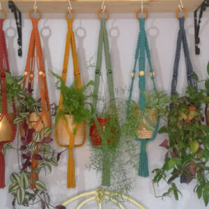 Make a Macrame Plant Pot Hanger- Half Day AM