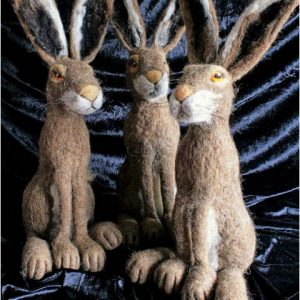 Make a Gorgeous Needlefelt Hare **NEW DATE**