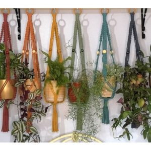 Make a Macrame Plant Pot Hanger- Half Day AM