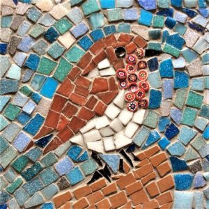 Mosaics - Create a Festive Robin Tile - Moved from 2020