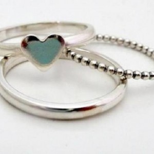 Simple Silver Combinations - Rings