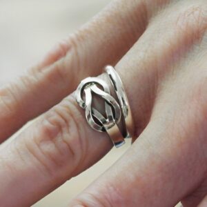Silversmithing - Silver Bands + Knot Rings