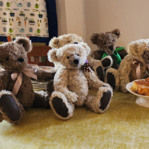 Traditional Hand-Sewn, Mohair, Jointed Teddy Bear (2 day series)